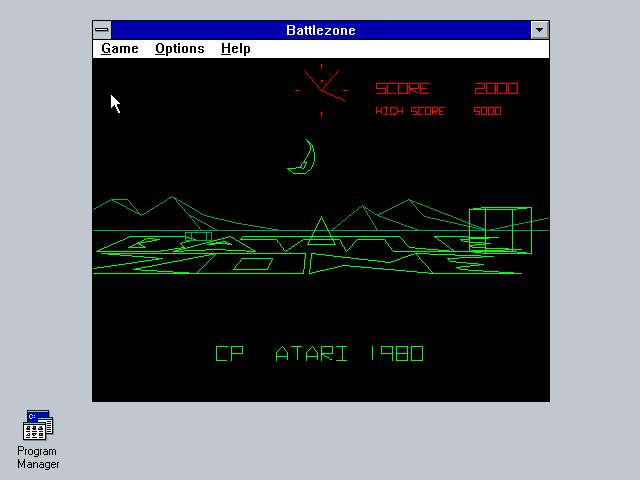 Microsoft Arcade - BattleZone